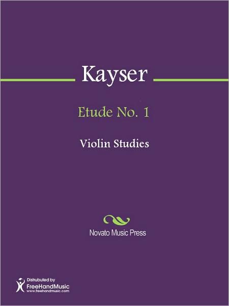 Etude No. 1
