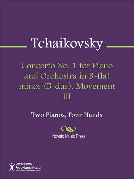 Concerto No. 1 for Piano and Orchestra in B-flat minor (B-dur). Movement III