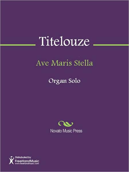 Ave Maris Stella