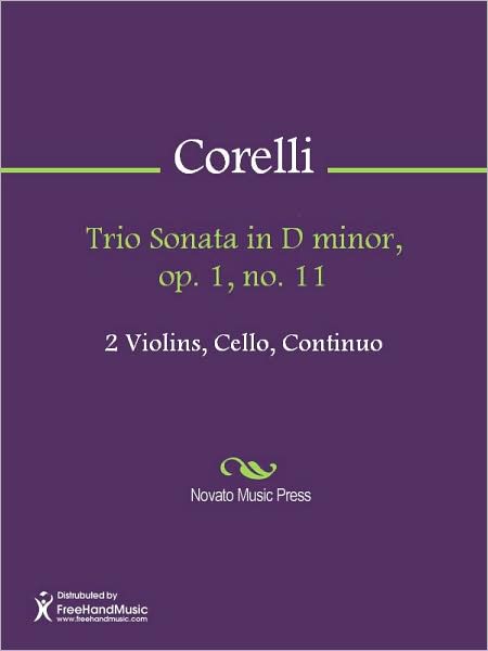 Trio Sonata in D minor, op. 1, no. 11