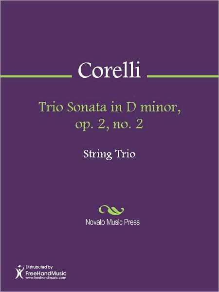 Trio Sonata in D minor, op. 2, no. 2
