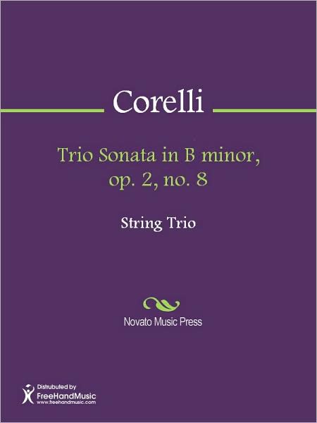 Trio Sonata in B minor, op. 2, no. 8