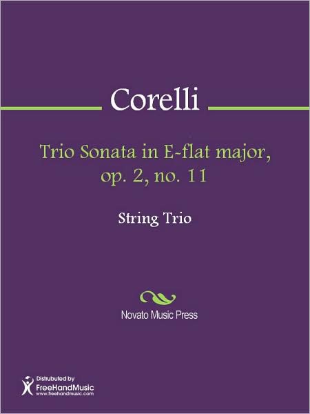 Trio Sonata in E-flat major, op. 2, no. 11