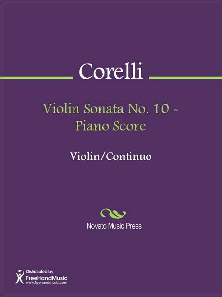 Violin Sonata No. 10 - Piano Score