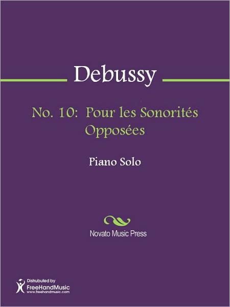 No. 10: Pour les Sonorites Opposees