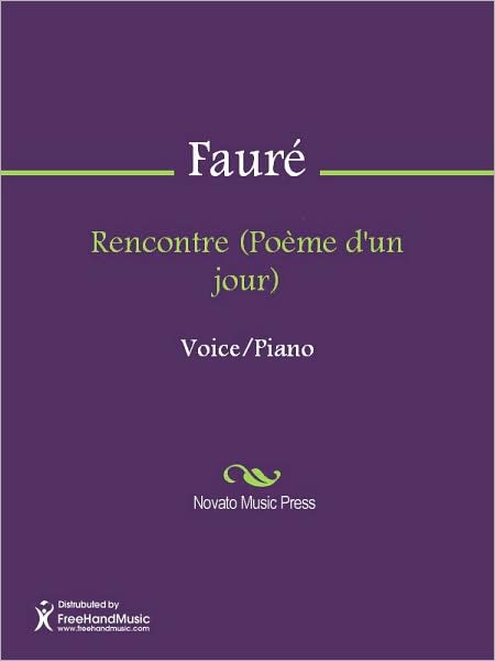 Rencontre (Poeme d'un jour)