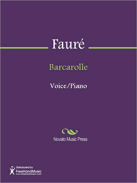 Barcarolle
