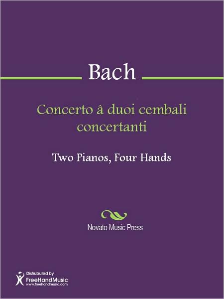 Concerto a duoi cembali concertanti
