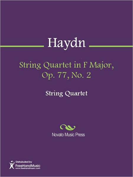 String Quartet in F Major, Op. 77, No. 2