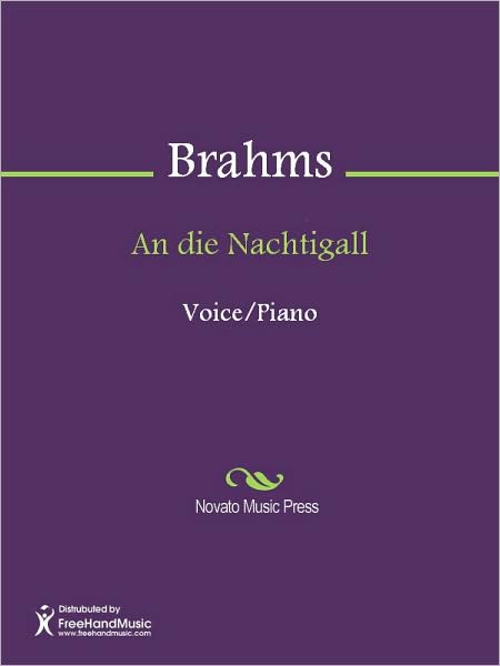 An die Nachtigall