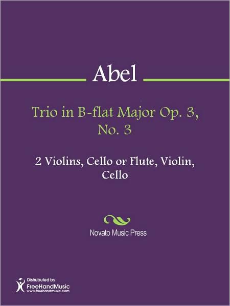 Trio in B-flat Major Op. 3, No. 3