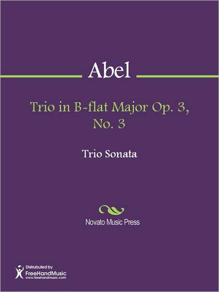 Trio in B-flat Major Op. 3, No. 3