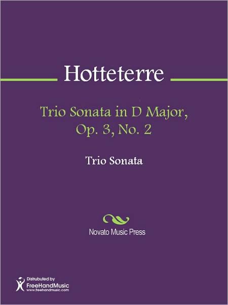 Trio Sonata in D Major, Op. 3, No. 2