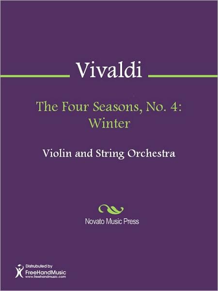 The Four Seasons, No. 4: Winter
