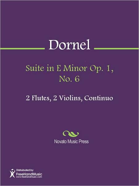 Suite in E Minor Op. 1, No. 6