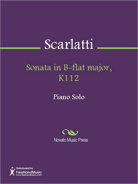 Sonata in B-flat major, K112
