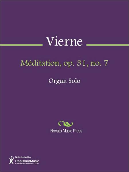 Meditation, op. 31, no. 7