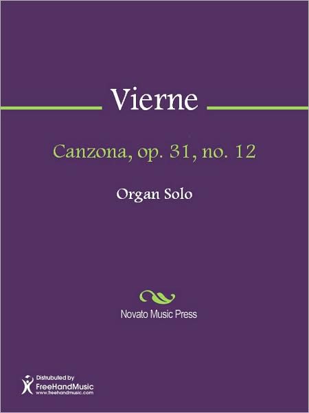 Canzona, op. 31, no. 12