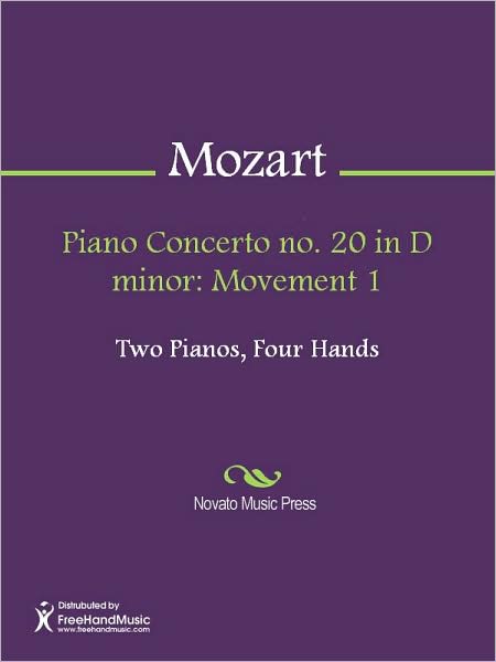 Piano Concerto no. 20 in D minor: Movement 1