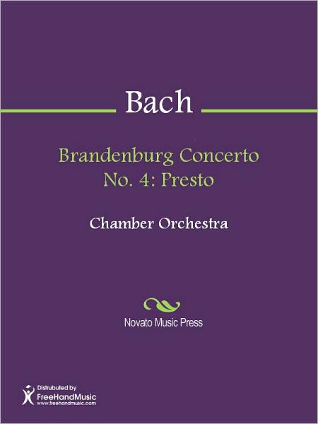 Brandenburg Concerto No. 4: Presto
