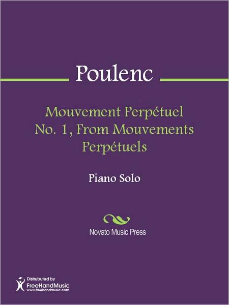 Mouvement Perpetuel No. 1, From Mouvements Perpetuels