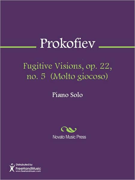 Fugitive Visions, op. 22, no. 5 (Molto giocoso)