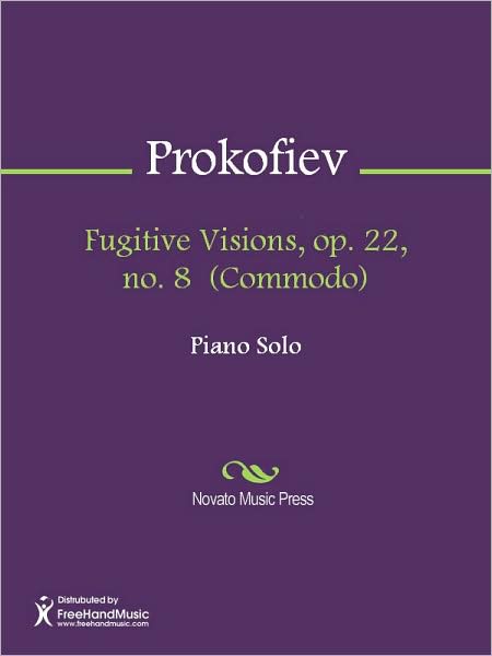 Fugitive Visions, op. 22, no. 8 (Commodo)