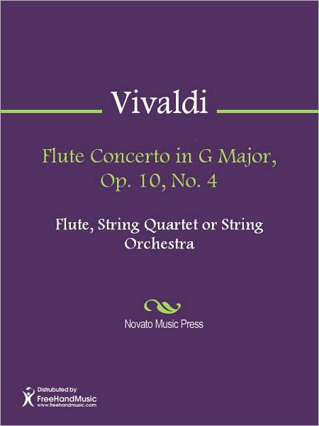 Flute Concerto in G Major, Op. 10, No. 4