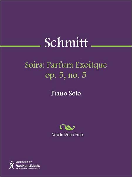 Soirs: Parfum Exoitque op. 5, no. 5