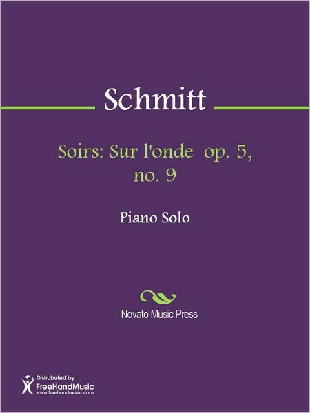 Soirs: Sur l'onde op. 5, no. 9