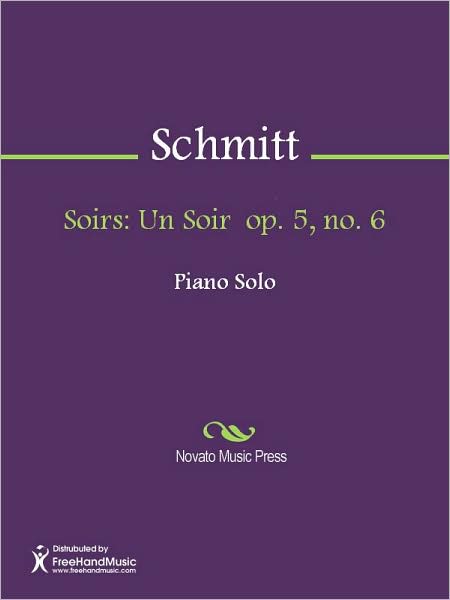 Soirs: Un Soir op. 5, no. 6