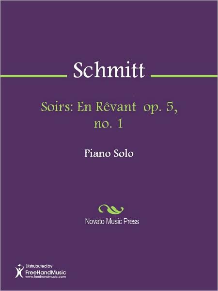 Soirs: En Revant op. 5, no. 1