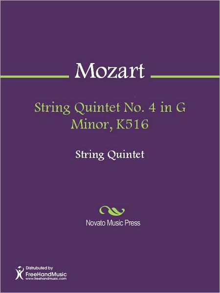 String Quintet No. 4 in G Minor, K516