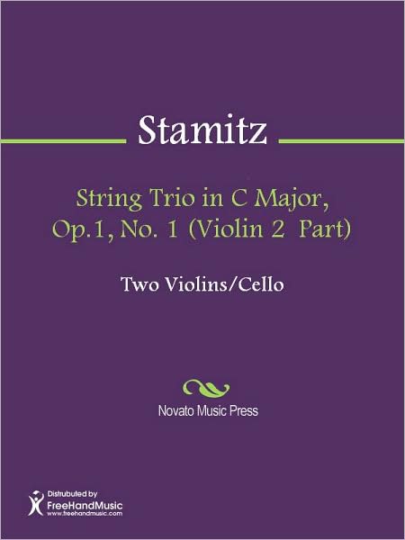 String Trio in C Major, Op.1, No. 1 (Violin 2 Part)