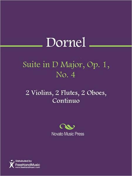 Suite in D Major, Op. 1, No. 4