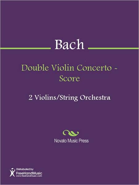 Double Violin Concerto - Score