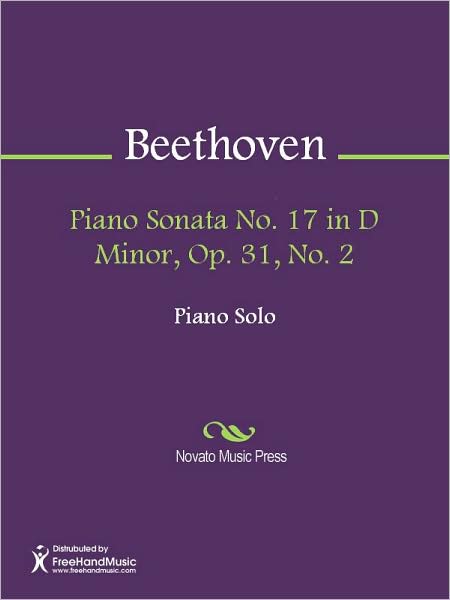 Piano Sonata No. 17 in D Minor, Op. 31, No. 2