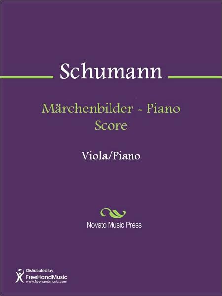 Marchenbilder - Piano Score