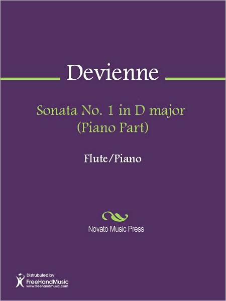 Sonata No. 1 in D major (Piano Part)