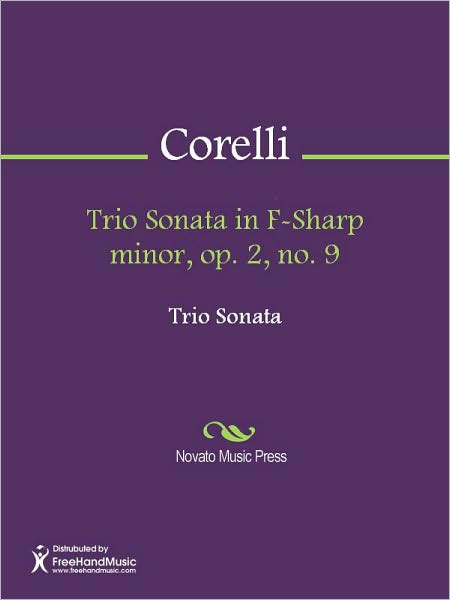 Trio Sonata in F-Sharp minor, op. 2, no. 9