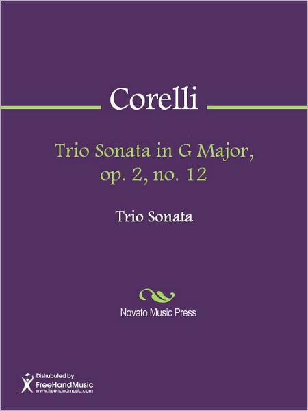Trio Sonata in G Major, op. 2, no. 12
