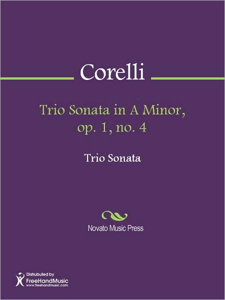 Trio Sonata in A Minor, op. 1, no. 4