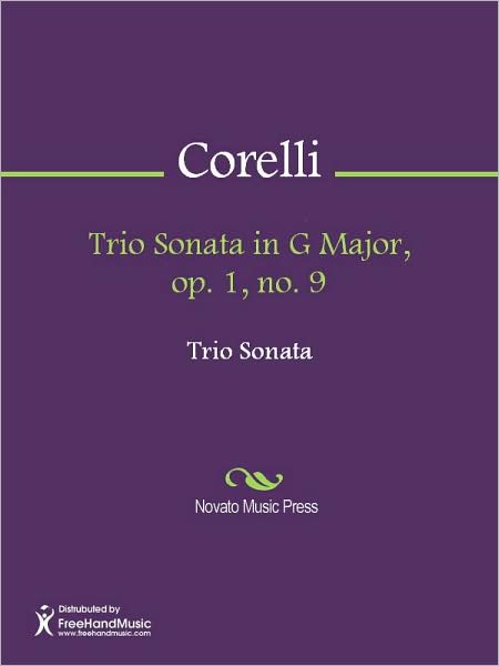 Trio Sonata in G Major, op. 1, no. 9