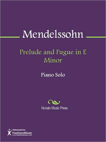Prelude and Fugue in E Minor