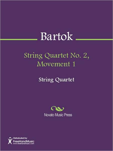 String Quartet No. 2, Movement 1