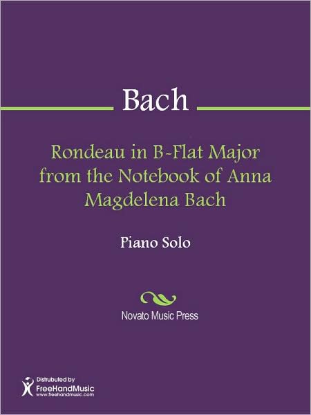 Rondeau in B-Flat Major from the Notebook of Anna Magdelena Bach