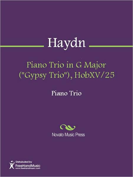 Piano Trio in G Major ("Gypsy Trio"), HobXV/25