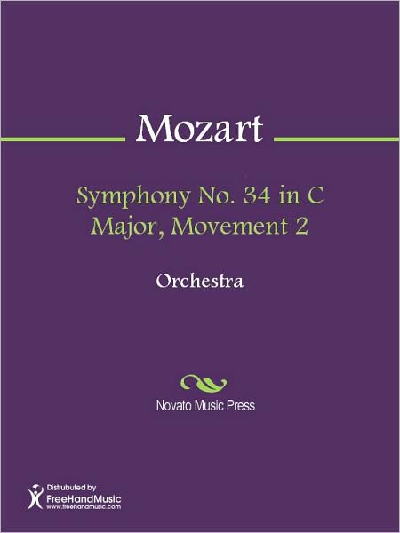 Symphony No. 34 in C Major, Movement 2