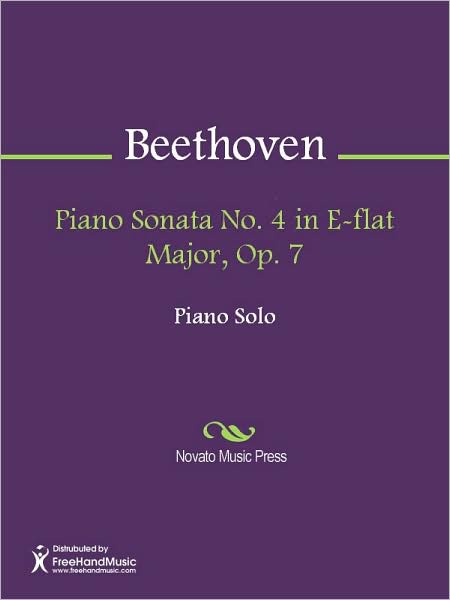 Piano Sonata No. 4 in E-flat Major, Op. 7