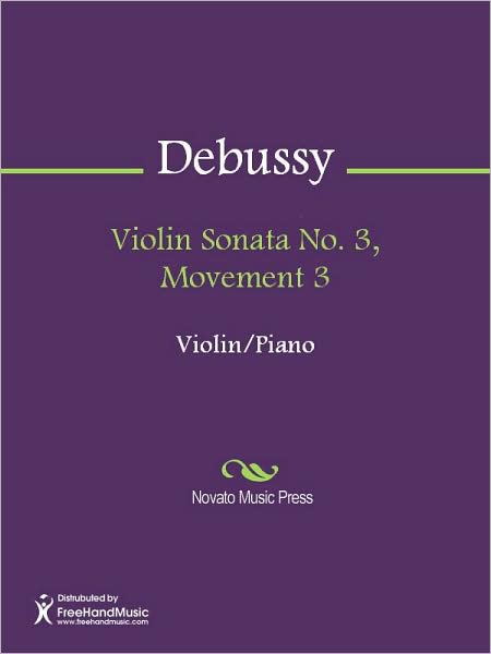 Violin Sonata No. 3, Movement 3